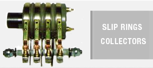 Slip rings collectors